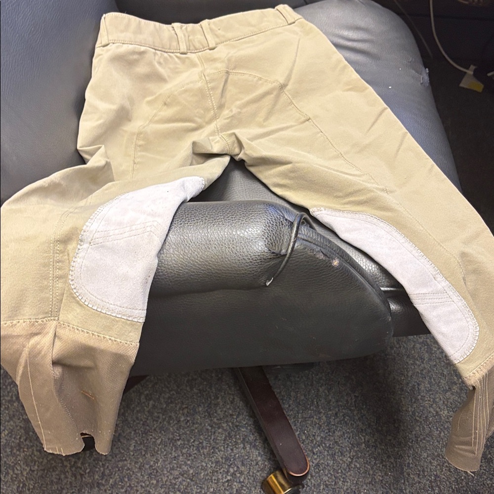 Tan Riding Pants - Picture 8 of 9
